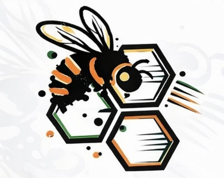 Bee Cool & Heat bee logo